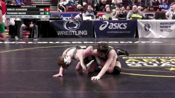 114 lbs 3rd Place - Emilio Albanese, Emmaus vs Thunder Beard, Central Dauphin