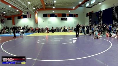 102 lbs Cons. Round 3 - Grady Wilson, Impact Wrestling Academy vs Mason George, Shenandoah Valley Wrestling Cl