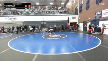 84 lbs Cons. Round 3 - Brock Morris, Hawk Wrestling Club vs Rome Paulin, Buzzsaw Wrestling Club
