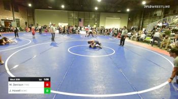 119 lbs Final - Mason Denison, Team Tulsa Wrestling Club vs Jonas Howell, Dark Cloud Wrestling Club