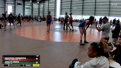 127 lbs Finals (8 Team) - Anastasia Rodnikova, Charlies Angels Pink vs Addilyn Kerns, Flashes