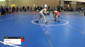 132 lbs Consolation - Reese Jones, Compound Wrestling vs Dawson Thompson, Georgia