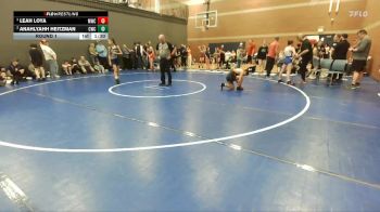 101 lbs Round 1 - Anahlyahh Heitzman, Cougar Wrestling Club vs Leah Loya, Madison Wrestling Club