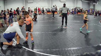 52 lbs Round 3 - Brody Purvis, Might Warriors vs Brynlee Hoard, Genesis Wrestling Club