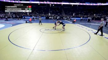 II-215 lbs Cons. Round 2 - Liam Roberts, Locust Valley vs Joseph Martocchia, Mattituck