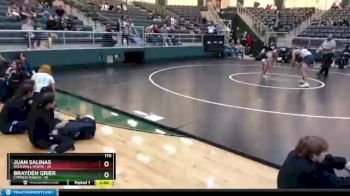 170 lbs Semis & 3rd Wb (16 Team) - Brayden Grier, Cypress Ranch vs Juan Salinas, Rockwall Heath