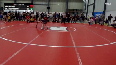 70 lbs Round Of 16 - Kasen Meloy, Port Royal vs Cole Youngblood, York