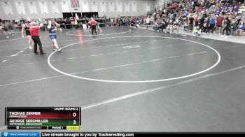 215 lbs Champ. Round 2 - Thomas Zimmer, Germantown vs George Seegmiller, Wittenberg-Birnamwood