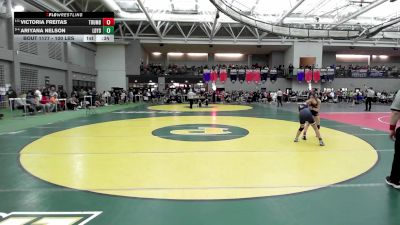 100 lbs Consi Of 8 #1 - Victoria Freitas, Trumbull vs Ariyana Nelson, Ledyard