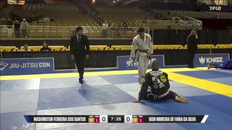 Igor Moreira De Faria Da Silva vs Washington Ferreira Dos Santos 2025 Pan Jiu Jitsu IBJJF Championship