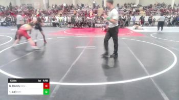 132 lbs Round Of 32 - Gavin Handy, Grindhouse Wrestling Club vs Trenton Salt, Kirtland Broncos