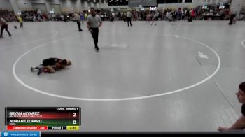 53 lbs Cons. Round 1 - Bryan Alvarez, NM Beast Wrestling Club vs Adrian Leopard, Iowa