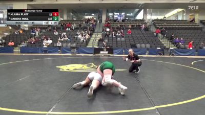 145 lbs Cons. Round 2 - Klaira Flatt, Linfield University vs Dakota Hull, Adams State