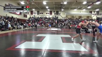 215 lbs 19th Place Match - Hudson Herboldsheimer, Lisbon vs Walker Nelson, Interstate 35