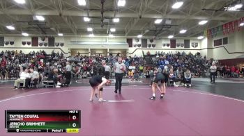 132 lbs Round 1 - Tayten Coufal, Alburnett vs Jericho Grimmett, Denver