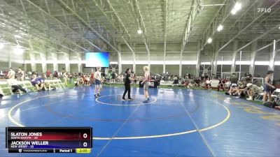 144 lbs Round 2 (8 Team) - Slaton Jones, South Dakota vs Jackson Weller, New Jersey