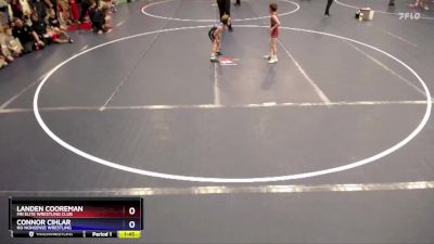 Semifinal - Landen Cooreman, MN Elite Wrestling Club vs Connor Cihlar, No Nonsense Wrestling