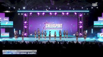 Maryland Twisters - Virginia - Blackout [2026 L6 Senior - Small Day 1] 2026 CHEERSPORT National All Star Cheerleading Championship