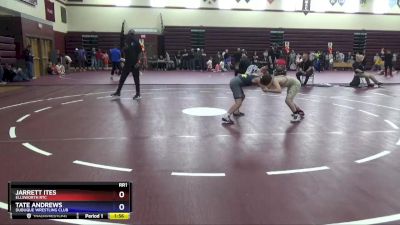 12U-6 lbs Rr1 - Tate Andrews, Dubuque Wrestling Club vs Jarrett Ites, Ellsworth RTC