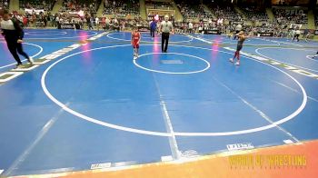 61 lbs Quarterfinal - Urijah Gomez, Pomona Elite vs Kyan Smith, Maize