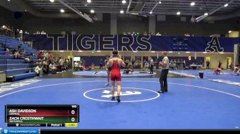 160 lbs Cons. Round 2 - Ash Davidson, Central vs Zach Crosthwait, Wetumpka