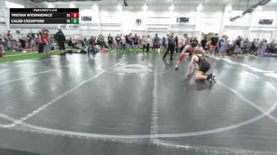 160 lbs Consi Of 16 #2 - Tristan Wtorkiewicz, PA vs Caleb Crawford, PA