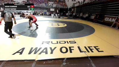 157 lbs Round Of 32 - Aidan Kammar, Calvert Hall vs Nadav Nafshi, Germantown Academy