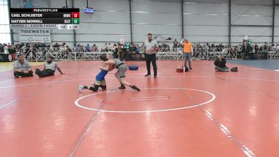 76 lbs Round 5 - 3:00pm Friday - Cael Schlueter, Rough House W.C., CA vs Hayven Morrill, Select