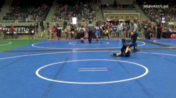 85 lbs Consi Of 8 #1 - Gage Johnson, Jenks Trojan Wrestling Club vs Wyatt Strick, Lawrence Elite