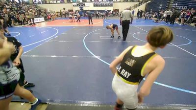 76 lbs Quarterfinal - Bennett Ray, Team Conquer Wrestling vs Maddox Moore, Arkansas Warthawgs