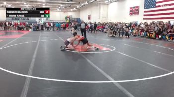 139 lbs Champ. Round 1 - Brenden Hughes, MAHACA vs Timmy Nagel, Blue Earth Area