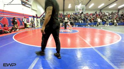 138 lbs Consi Of 8 #2 - Riley Handkins, Broken Arrow Girls vs Kinsley Kite, Broken Arrow Girls