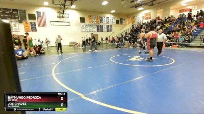 285 lbs Cons. Round 4 - Joe Chavez, California vs Raymundo Pedroza, Big Bear