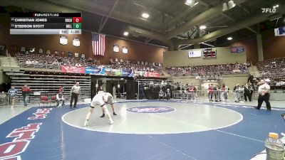 2A 132 lbs Cons. Round 3 - Stedson Stott, Millard vs Christian Jones, Duchesne