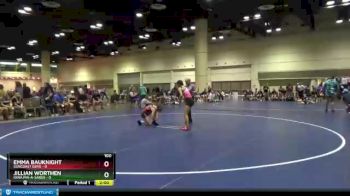 100 lbs Round 6 (10 Team) - Jillian Worthen, Iowa Pin-A-Sarus vs Emma Bauknight, Suncoast Gems