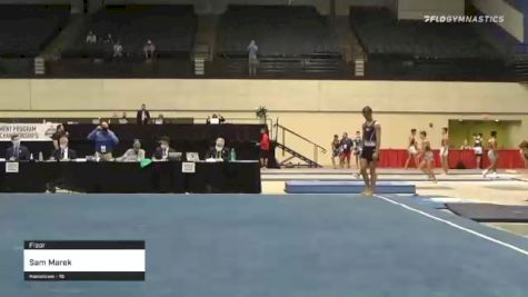 Sam Marek - Floor - 2021 USA Gymnastics Development Program National Championships