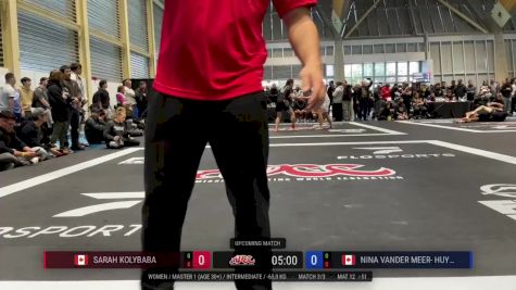 Sarah Kolybaba vs Nina Vander Meer- Huynh 2025 ADCC Vancouver Open
