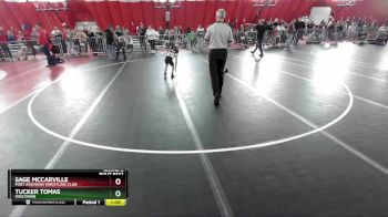 55-56 lbs Round 2 - Tucker Tomas, Wisconsin vs Sage McCarville, Fort Atkinson Wrestling Club