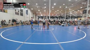 122 lbs Rr Rnd 4 - Deigo Martinez, Scorpions - HSC vs Graydon Martin, Prestige Worldwide Blue - HSC