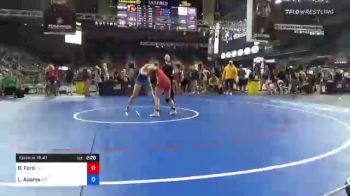 152 lbs Consi Of 16 #1 - Bailey Ford, Texas vs Lexi Adams, Missouri