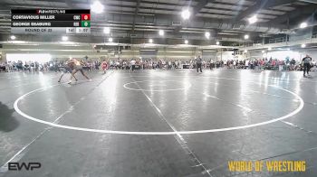 135 lbs Round Of 32 - Cortavious Miller, Cowboy Wrestling Club vs George Seaburg, Red Cobra Westling Academy