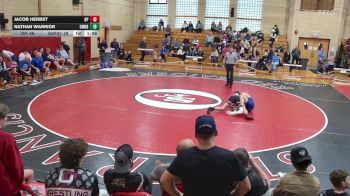 144 lbs Day 2 (round 4) - Nathan Warrior, Gowanda vs Jacob Herbst, Orchard Park