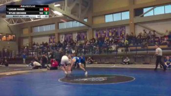 144 lbs 1st Place Match - Logan Rager, Sheridan vs Rylee Browen, Thunder Basin High School