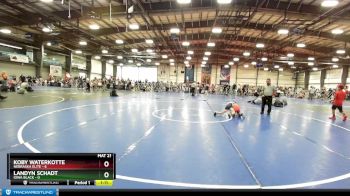 52 lbs Rd# 10- 4:00pm Saturday Final Pool - Koby Waterkotte, Nebraska Elite vs Landyn Schadt, Iowa Black