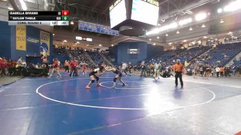 145 lbs Cons. Round 6 - Taylor Thiele, Immaculata vs Isabella Biviano, South Brunswick