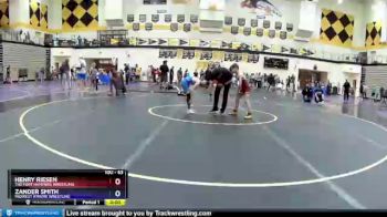 63 lbs 1st Place Match - Henry Riesen, The Fort Hammers Wrestling vs Zander Smith, Midwest Xtreme Wrestling