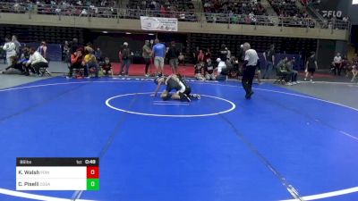 86 lbs Round Of 16 - Kingston Walsh, Point Pleasant vs Christian Piselli, Cogan Station