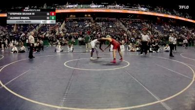 1A 190 lbs Cons. Semi - Stephen Silhan III, Chatham Central High School vs Aldinio Previl, Rosewood High School