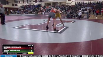 160 lbs Champ. Round 1 - Jackson Feuerbach, Solon vs Ethan Hangartner, Marion
