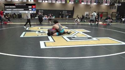 215 lbs Quarters - Jean Ngoma, Big Game Wrestling Club vs Henry Christensen, Moen Wrestling Academy